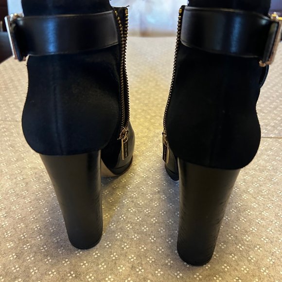 Michael Kors Leather / Suede Platform Bootie - Size 7 - Picture 3 of 5